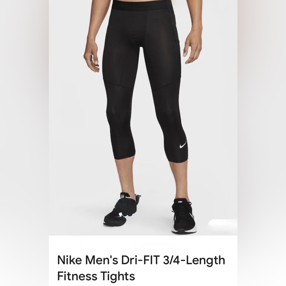 Nike Pro Men's Dri-FIT 3/4-Length
Fitness Tights Laundered tried on Not Worn XXL